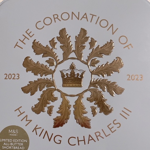 Special Edition English Empty Tin Celebrating Coronation of HM King Charles III - Picture 11 of 11